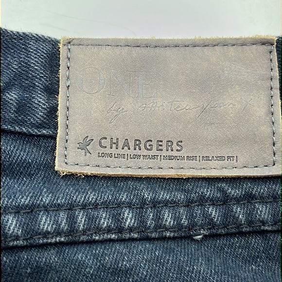 One Teaspoon Chargers Relaxed Fit Shorts Size 24 - Picture 12 of 16